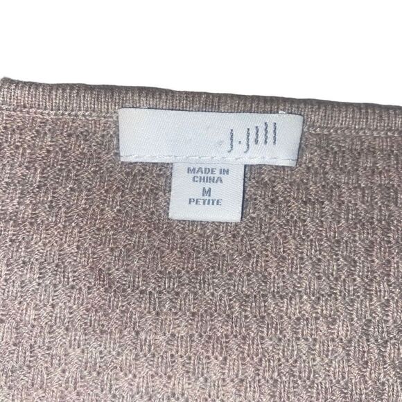 J. Jill Long Sleeve Lightweight‎ Waffle Weave Tunic in Size Medium petite - Picture 11 of 14